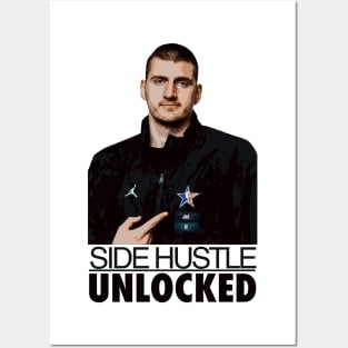 Nikola Jokic Side Hustle Posters and Art